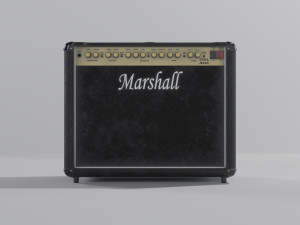 MARSHALL DSL40CR AMP 3D Model