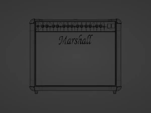 AMPLIFICATORE MARSHALL DSL40CR Modello 3D