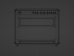 MARSHALL DSL40CR AMP 3D Модель