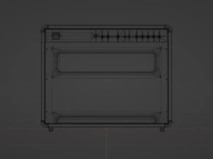 AMPLIFICATORE MARSHALL DSL40CR Modello 3D
