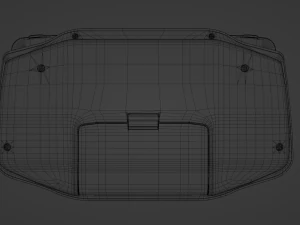 Nintendo GameBoy Advance Colore originale 2001 Usato Modello 3D