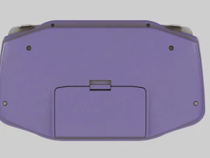 Nintendo Game Boy Advance Indigo 2001 Used 3D Model