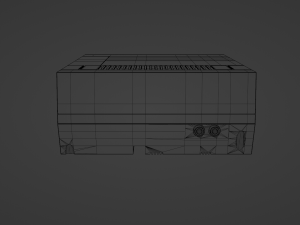 Nintendo Entertainment System 1983 3Dモデル