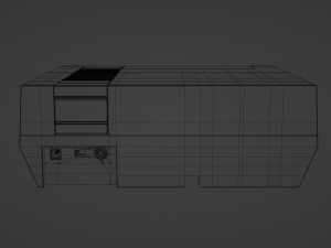 Nintendo Entertainment System 1983 3Dモデル