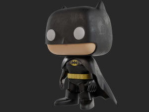 Funko Batman 3D Model