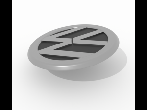 Volkswagen emblem 3D Model