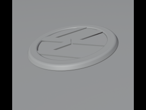 Volkswagen emblem 3D Model