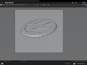 Volkswagen emblem 3D Model