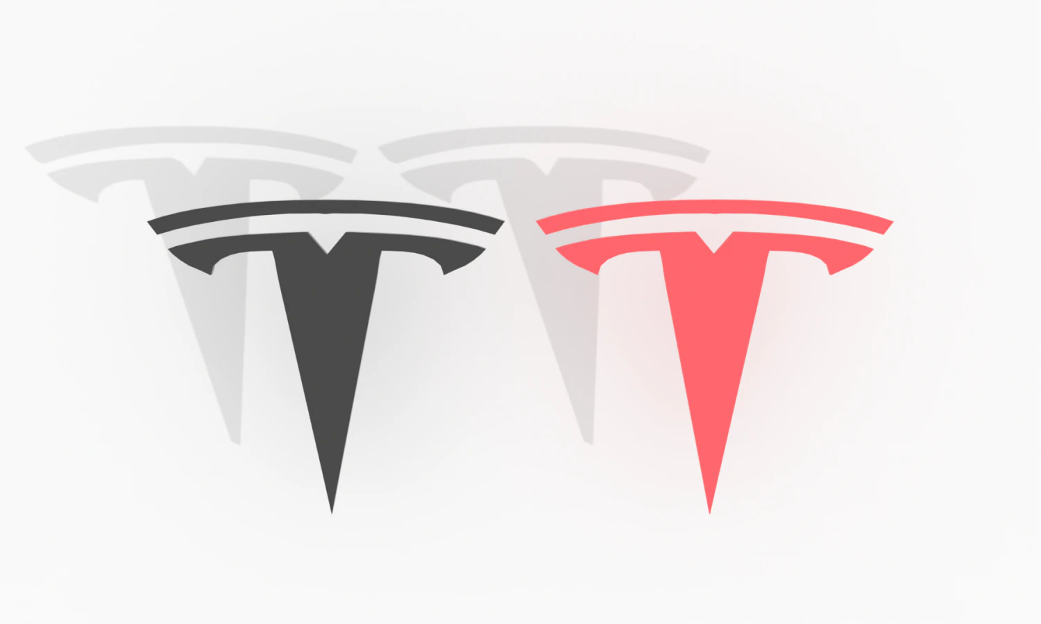 Tesla emblem 3D Model .c4d .max .obj .3ds .fbx .stl .blend