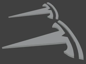 Tesla emblem 3D Model