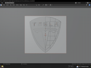 Tesla emblem 3Dモデル