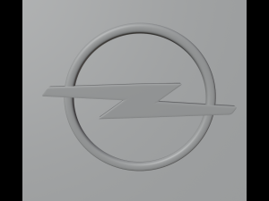 Opel emblem 3Dモデル