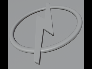 Opel emblem 3Dモデル