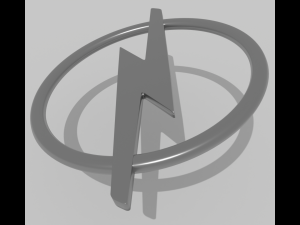 Opel emblem 3Dモデル