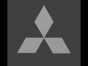 Mitsubishi emblem 3D Model