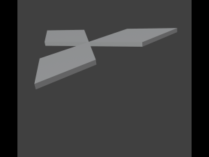 Mitsubishi emblem 3D Model