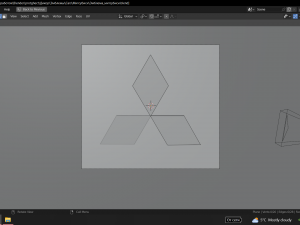 Mitsubishi emblem 3D Model
