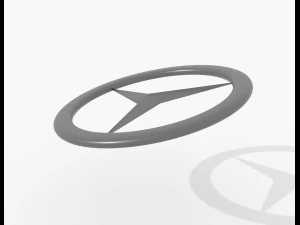 Mercedes emblem 3D Model