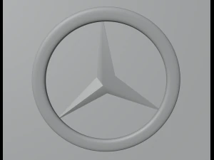 Mercedes emblem 3D Model