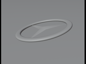 Mercedes emblem 3D Model