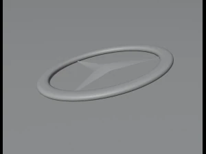 Mercedes emblem 3D Model