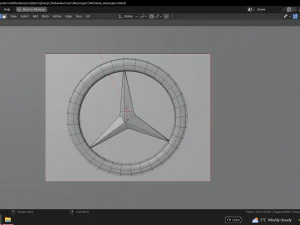 Mercedes emblem 3D Model