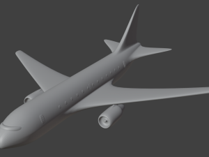 Simple plane Model 3D