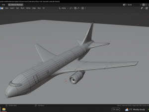 Simple plane Model 3D