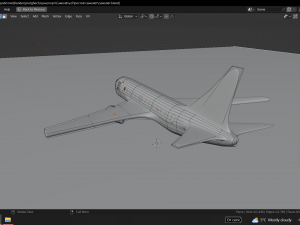 Simple plane Model 3D