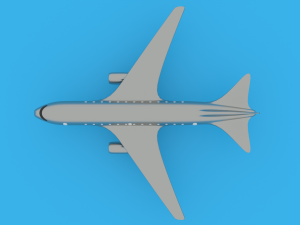 Simple plane Model 3D