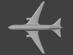Simple plane Model 3D