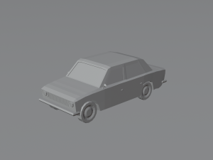 CAR Vaz 2101 3D Model