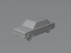 CAR Vaz 2101 3D Model