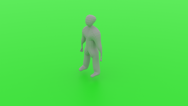 Billet of a man 3D Model .c4d .max .obj .3ds .fbx .stl .blend 