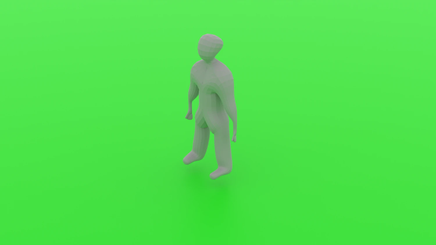 Billet of a man 3D Model .c4d .max .obj .3ds .fbx .stl .blend 
