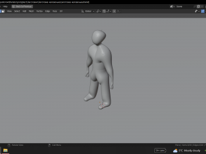 Billet of a man 3D Model