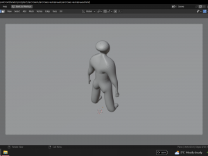 Billet of a man 3D Model