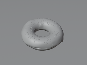 Donut 3D Model