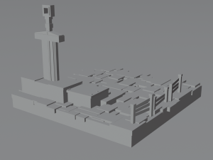 The Excalibur scene 3D Model