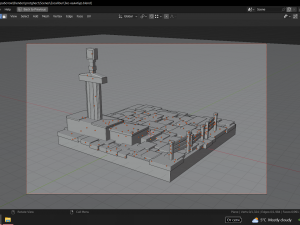 The Excalibur scene 3D Model