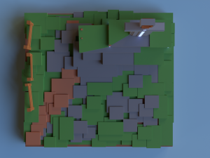 The Excalibur scene 3D Model
