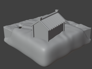 Beach house 3D Модель