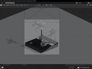Tropical scene Modèle 3D