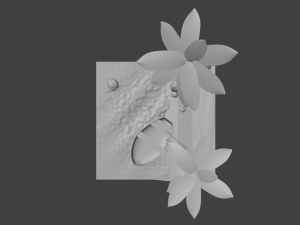 Tropical scene Modèle 3D