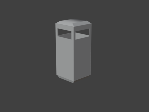 Rubbish bin 3D 模型
