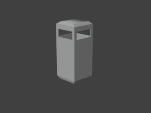 Rubbish bin 3D Model