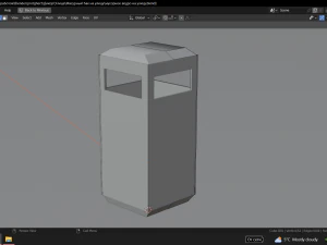 Rubbish bin 3D Model