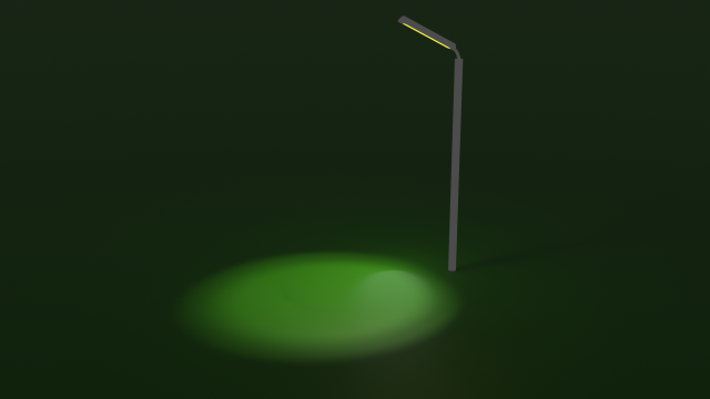 Street lights 3D 模型 .c4d .max .obj .3ds .fbx .stl .blend 