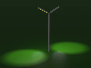Street lights 3D Model
