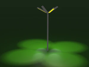 Street lights 3D Model